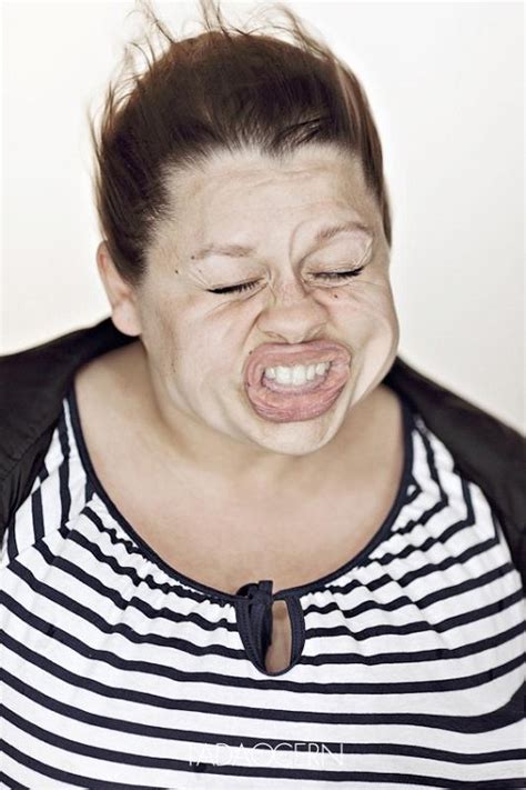 Crazy blow job on a height. Photographer Captures Naturally-Distorted Faces Caused By ...