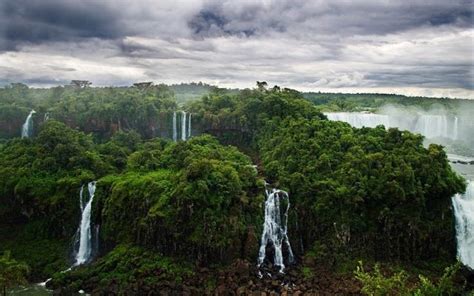 Iguazu Falls In Argentinabrazil The Most Beautiful Waterfalls In The