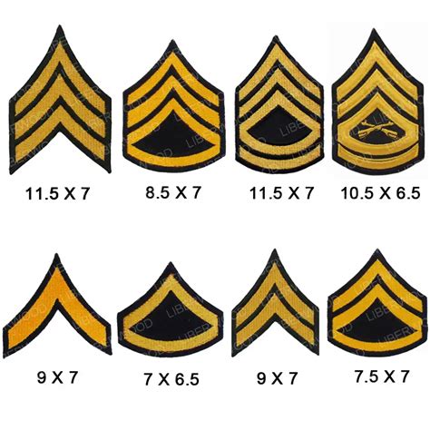 Us Army Master Sergeant Shoulder Rank Patch Armband Us Usa Stripe