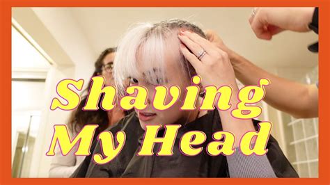 Shaving My Head Hair Vlog Chemo Update Youtube