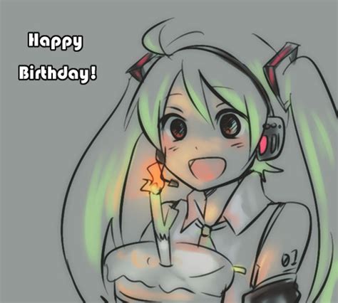 Happy Birthday Miku~ Nico Nico Vocaloid Photo 37510246 Fanpop