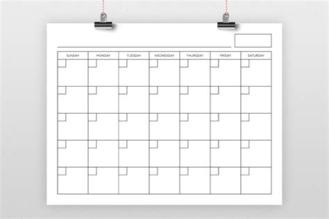 Printable Blank Calendar Templates Blank Calendar Calendar Printable
