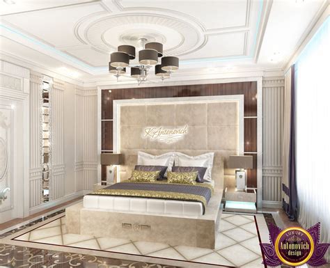 Gorgeous Bedroom Interior In Luxury Villa Project