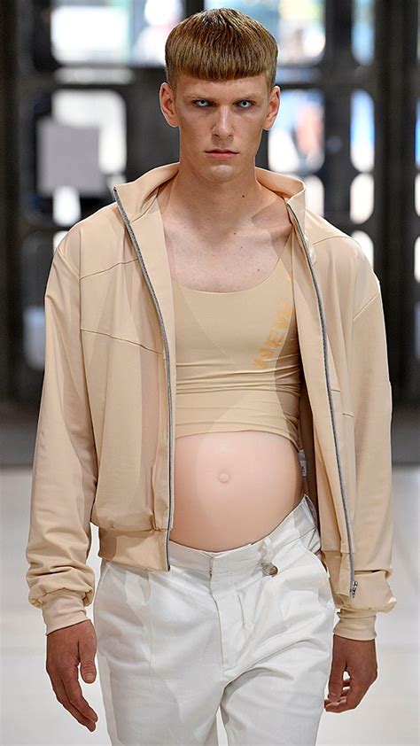 Pregnant Male Models Steal The Show At London Fashion Week Fox News