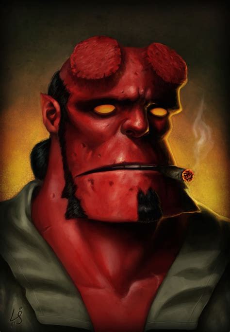Hellboy By Kedemel On Deviantart Deviantart Art Marvel Comics