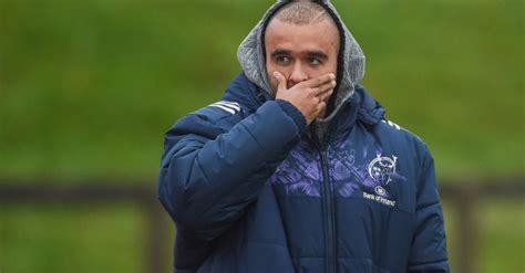 Joe Schmidt Claims Simon Zebo Left Out Of Irish Squad Due To Poor Form