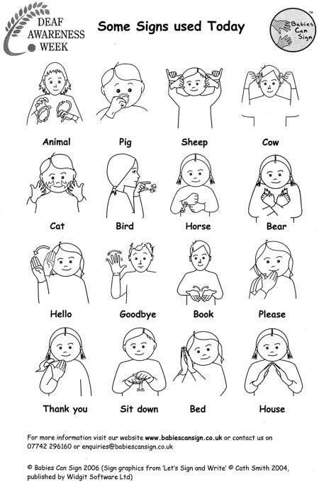 Free Printable Makaton Signs Google Search British Sign Language