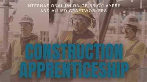 Construction Apprenticeship With The International Union Of Bricklayers