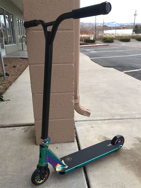 Also known as kick, trick, freestyle, . Pin by Kryptic Pro Scooters on Custom Pro Scooters | Stunt ...