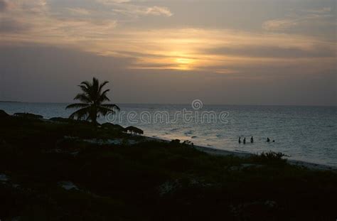Sunset In The Island Of Cuba Stock Image Image Of Views Group 182467255