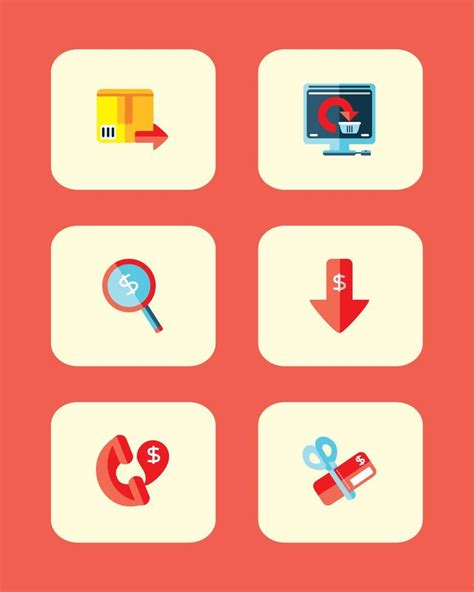 Sales Ecommerce Icons 10423911 Vector Art At Vecteezy
