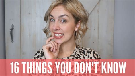 16 things you probably don t know about me amandamuse youtube