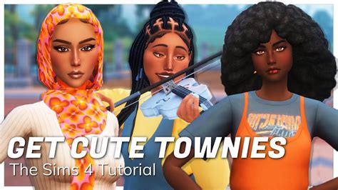 No More Bad Townies In The Sims 4 Stop Randomized Sims Youtube