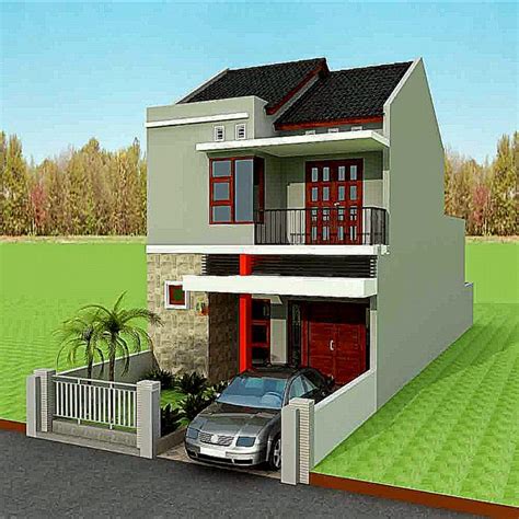 Model rumah kayu minimalis 2 lantai. Contoh Rumah Minimalis 2 Lantai | Design Rumah Minimalis
