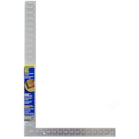 Swanson Tool Company 16 In X 24 In Rafter Square Heavy Duty Aluminum
