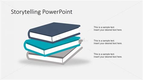 Story Books Shapes For Powerpoint Slidemodel