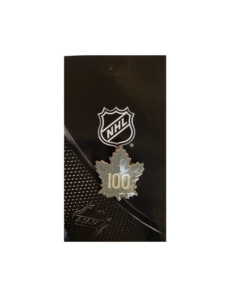 Toronto Maple Leafs 100th Anniversary Lapel Pin The Sport Gallery