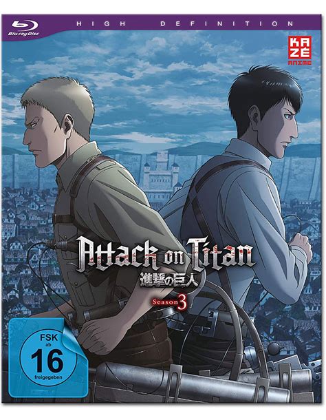 Staffel 4 ist auch schon bestätigt und soll 2020 erscheinen. Attack on Titan: Staffel 3 Vol. 3 Blu-ray [Anime Blu-ray ...