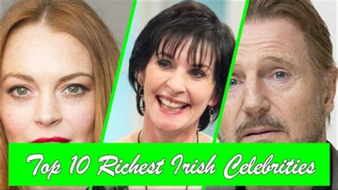 Top 10 Richest Irish People Of 2018 Richest Irish Celebrities 2018