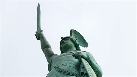 Visit The Hermannsdenkmal With Arminius Statue In The Teutoburg Forest