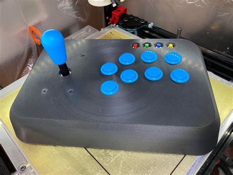 Open Source 8 Button Fight Stick For Sanwa Parts By Phaedrux Download