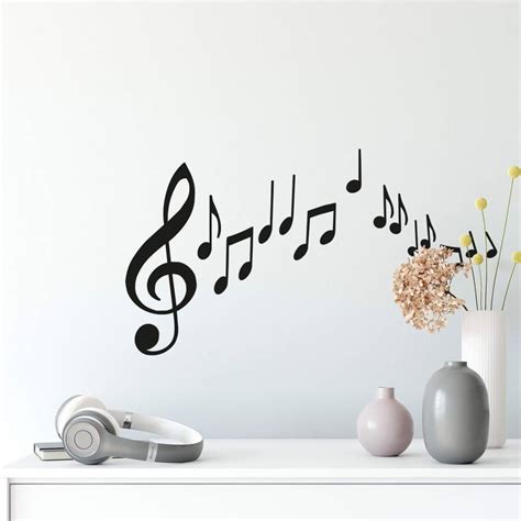 Wall Sticker Music Notes Wall