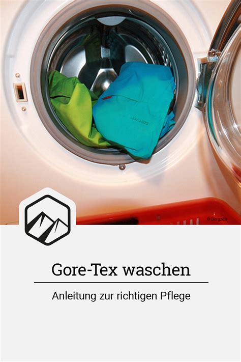 Gore Tex richtig waschen Anleitung für Bekleidung und Handschuhe