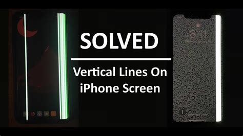 How To Fix Vertical Lines On Iphone Screen Youtube