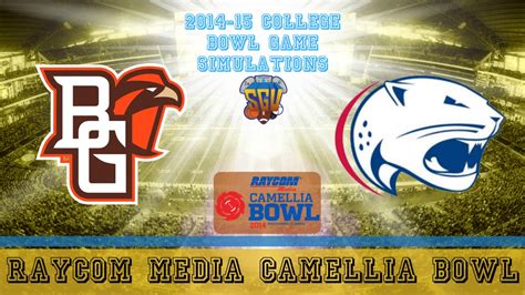 Raycom Media Camellia Bowl Sim South Alabama Vs Bowling Green Ncaa