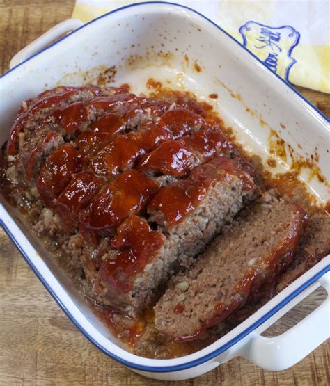 Perfect Homestyle Meatloaf With Brown Sugar Glaze My Country Table