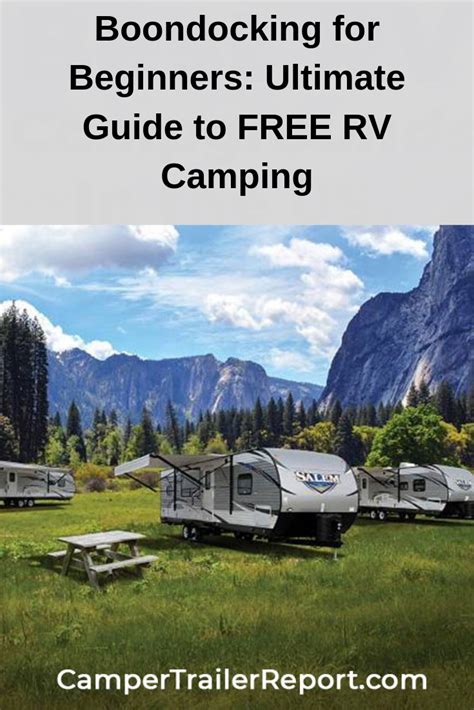 Boondocking tips and tricks for first timers. Boondocking for Beginners: Ultimate Guide to FREE RV Camping