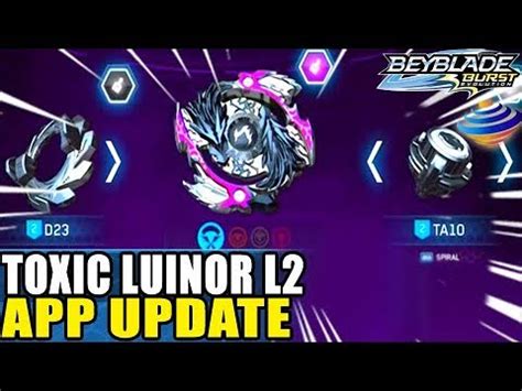 In this episode of beyblade burst evolution app gameplay we show you all the luinor l2 layers from hasbro!?!?!?this is a kid friendly and family friendly. APP UPDATE! TOXIC LUINOR L2? BEYBLADE BURST EVOLUTION APP ...