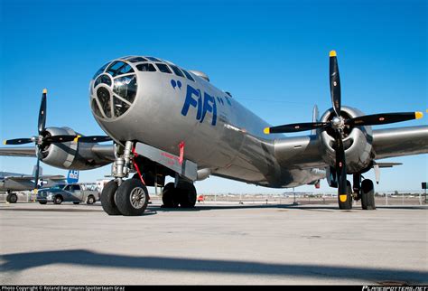 Nx529b Commemorative Air Force Boeing B 29 Superfortress Photo By