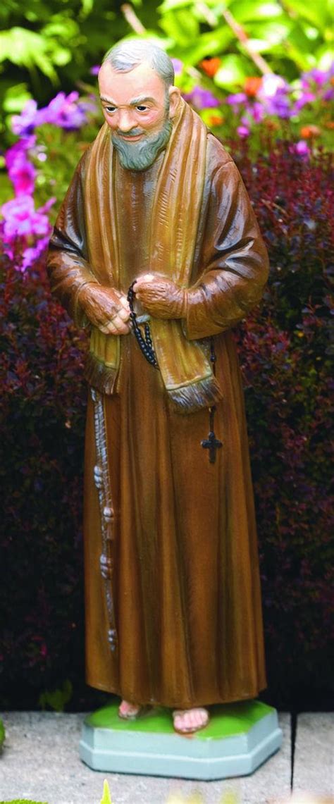 Padre Pio Large Garden Statue 25 High