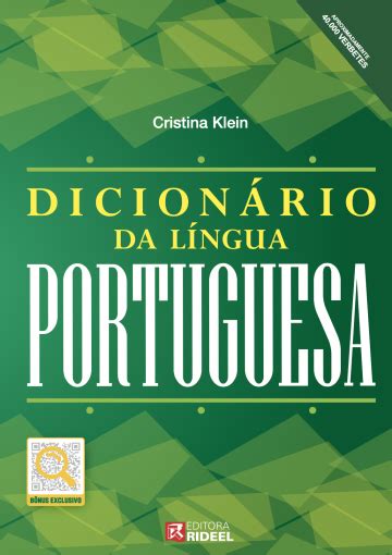 Dicionário Da Língua Portuguesa 560 Páginas Com Qr Code Editora Rideel