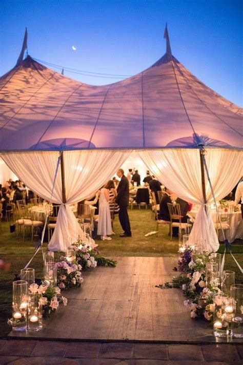 Wedding Tent Decor Ideas Tented Wedding Decor Ideas Outdoor Wedding