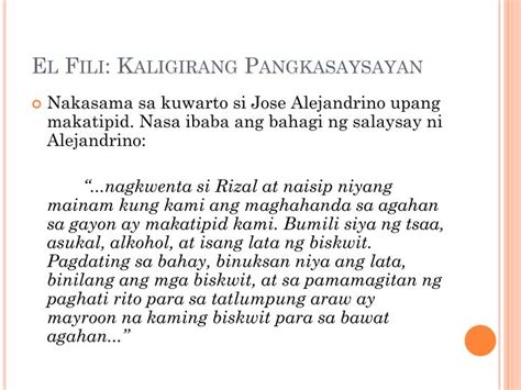 El Filibusterismo Tagalog Summary Liveret