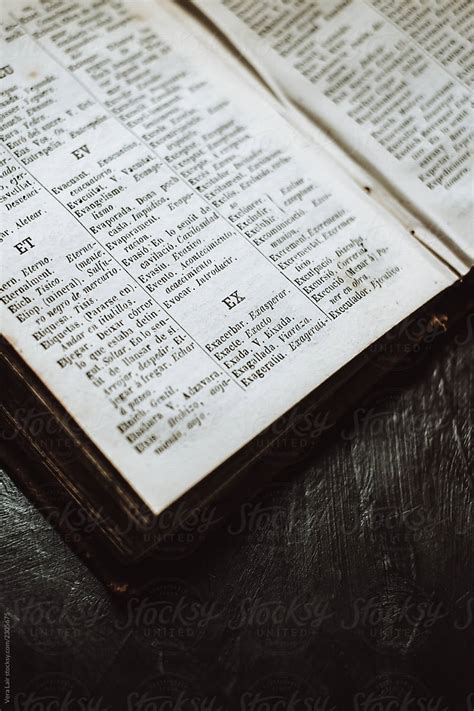 Old Dictionary By Stocksy Contributor Vera Lair Stocksy