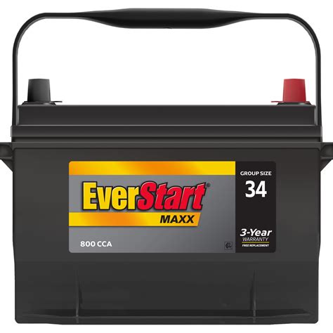 Everstart Maxx Lead Acid Automotive Battery Group Size 51 12 Volt500