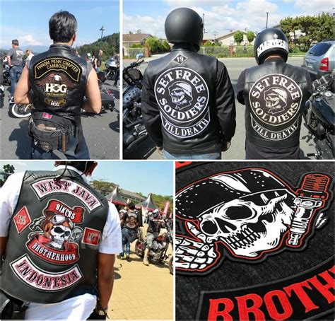 Custom Embroidered Full Motorcycle Vest Rocker Patch Biker Patch