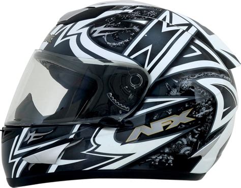 Afx Fx 95 Full Face Motorcycle Helmet Black Mega