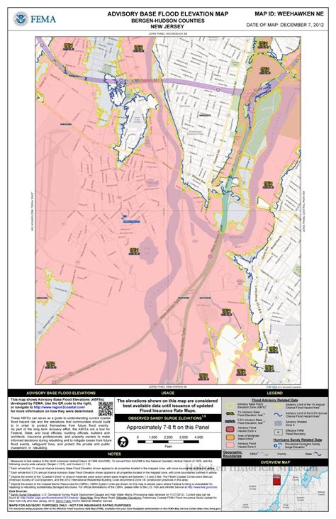 Preliminary Maps Showing Storm Surge In Hudson County Flood Maps Fema