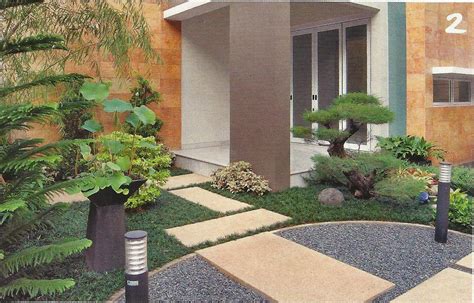 Jika memiliki area tanah yang cukup luas, tanam rumput hias dan 10. Desain Taman Minimalis Untuk Rumah Anda | Desain Properti ...