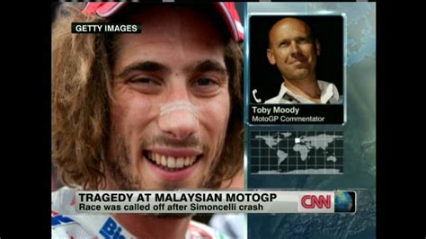 Italian Rider Simoncelli Killed In Malaysian Motogp Crash Cnn