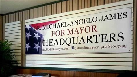 Drmichael Angelo James For Mayor Youtube