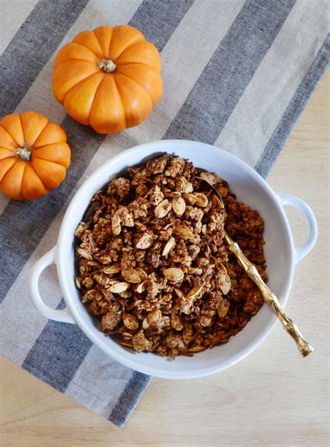 Pumpkin Spice Granola Recipe