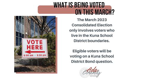 Ada County Elections On Twitter Eligible Voters Will Cast Their Ballots Next Month And Vote On
