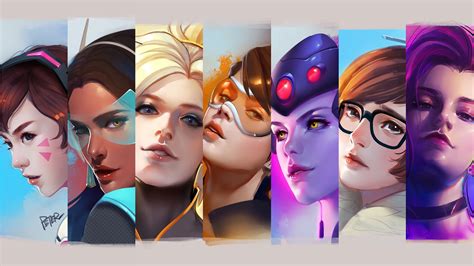 Overwatch Girls 4k Hd Games 4k Wallpapers Images Backgrounds