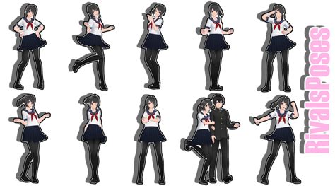 Yansim Mmd Rivalsposes Dl By Yanx20 On Deviantart