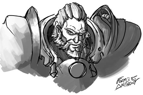 forrest anthony overwatch hero sketches